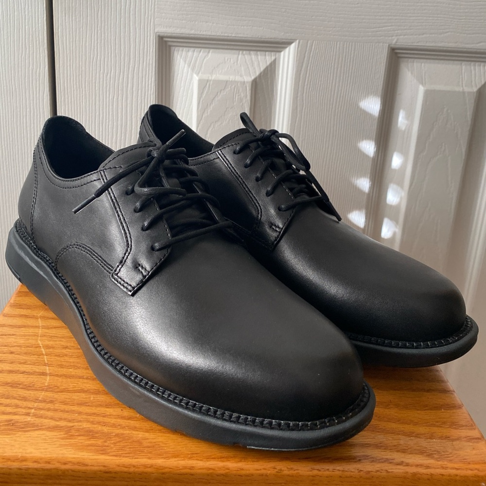NWOT! COLE HAAN Grand Atlantic Black Leather Oxford SZ 11.5M
